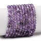 Natürlichen Amethyst Perlen Stränge&nbsp;G-T108-35-4