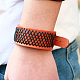 Imitation Leather Cord Bracelets BJEW-N0011-014C-2