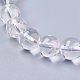 Chapelets de perles en cristal de quartz naturel X-G-R193-05-6mm-3