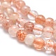 Natürliche sunstone Perlen Stränge G-K305-11-A-3
