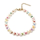 Bracelets et bracelets de cheville et colliers de perles en plastique abs et de perles acryliques SJEW-JS01238-5