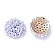 Cabochons en perles de verre FIND-G058-02D-2