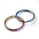 Ion Plating(IP) 304 Stainless Steel Split Key Rings STAS-L216-10A-2