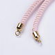 Nylon Twisted Cord Bracelet Making X-MAK-F018-13G-RS-5