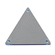 Dreieckiger Acrylspiegel zum Aufnähen von Strassen MACR-G065-02A-03-2
