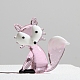 Handgefertigte 3D-Fuchsfiguren aus Bunte Malerei PW-WG59182-03-1