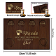 Schnapsgläser-Tablett aus Holz&nbsp;AJEW-WH0423-003-2