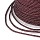 Плетеный шнур из полиэстера для изготовления ювелирных изделий OCOR-F011-C01-3
