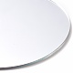 Espejo de forma redonda plana de pvc DIY-E043-02-2