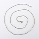 304 из нержавеющей стали кабель цепи ожерелья MAK-N016-19P-2