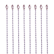 Stainless Steel Ball Chains Necklace MAK-PH0001-01-1