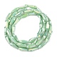 Electroplated Opaque Glass Beads Strands EGLA-L015-FR-B-01-2