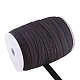 BENECREAT 82 Yards 15mm Wide Fold Over Elastic Band Black Foldover Elastics Stretch for Hair Ties Headbands Garment Sewing OCOR-BC0012-12A-4