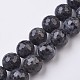 Brins de perles de larvikite naturelles G-J376-47B-18mm-1