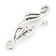 Tibetan Style Antique Silver Wing Hook and Eye Clasps X-LF1157Y-2