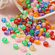 Perles en acrylique transparente TACR-TA0001-09-5