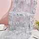 Polyester-Stickstoff mit Blumenmuster&nbsp;DIY-WH0888-486A-4
