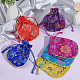 Hobbiesay 12 pz 6 sacchetti di imballaggio di seta di colori ABAG-HY0001-03-5
