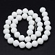 Synthetical Porcelain Round Beads Strands G-P114-13-10mm-2