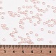 TOHOラウンドシードビーズ  日本製シードビーズ  （169)つの透明なab rosaline  8/0  3mm  穴：1mm  約222個/10g X-SEED-TR08-0169-4