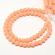 Lotus Flower Synthetic Coral Beads Strands CORA-L001-B-01-3