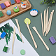 10 шт. деревянная палочка для скульптуры из глины DIY-WH0723-042-2