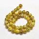 Round Millefiori Glass Beads Strands LK-P003-02-2
