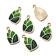 Pendentifs d'émail en alliage&nbsp;ENAM-CJC0003-37-1