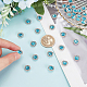 Olycraft 240 pz bottoni di strass blu bottoni di abbellimenti di strass 12mm bottoni di fiore di cristallo blu bottoni di cristallo flatback per la creazione di gioielli artigianato fai da te decorazione di cerimonia nuziale FIND-OC0002-33A-3