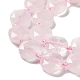 Chapelets de perles en quartz rose naturel G-NH0004-020-4