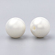 Perles acryliques de style peint par pulvérisation X-MACR-T010-10mm-08-2