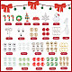 Sunnyclue kit de fabrication de bracelets de Noël bricolage BJEW-SC0001-07-2