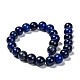 Natural Lapis Lazuli Beads Strands G-G087-8mm-2