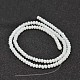 Faceted Rondelle Glass Beads Strands X-GLAA-I033-3mm-03-2