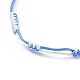 Fabrication de bracelets réglables en cordon de polyester ciré coréen BJEW-JB05069-M-3