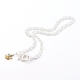Mixed Shapes Christmas Theme Personalized Acrylic Cable Chain Necklaces NJEW-JN03403-2