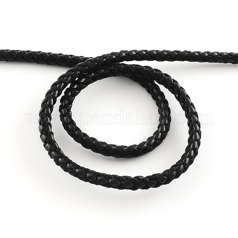 Wholesale Braided PU Leather Cord