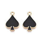 Подвески из эмали и сплава FIND-WH0038-79G-02B