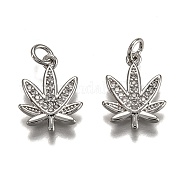 Латунные микро проложить кубического циркония подвески ZIRC-E145-77P-B