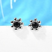 Серьги-гвоздики из нержавеющей стали 304 EJEW-F361-20P