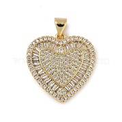 Латунные микро проложить кубического циркония подвески KK-H079-06G-03