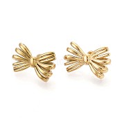 Серьги-гвоздики из нержавеющей стали 304 для женщин EJEW-N059-02G
