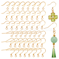 20-100pcs/lot Gold Color Stainless Steel Earring Hooks DIY Findings Earrings  Clasps Hooks for DIY