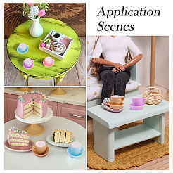 Кабошоны из непрозрачной смолы&nbsp;CRES-TA0001-60