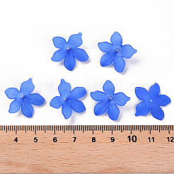 Матовые акриловые колпачки из бисера&nbsp;X-MACR-S371-05A-751