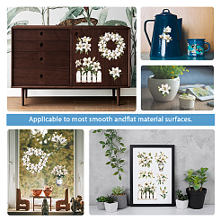 3 шт. водонепроницаемые декоративные наклейки из ПВХ DIY-WH0657-002