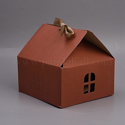 PH PandaHall – 30 Scatoline Regalo Rosse Con Coperchio, 6.5x6.5x3 Cm, In Carta Riciclabile, Per Bomboniere, Gioielli, Caramelle, Fai Da Te