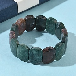 Браслеты из натуральных индийских агатовых бусин для женщин и мужчин BJEW-I323-02I