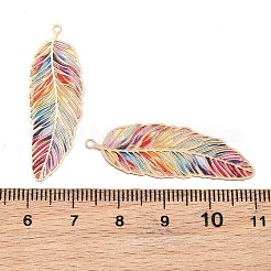Pendentifs en laiton peints&nbsp;KK-CBACEE9-01KCG-01