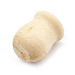 Незаконченная пустая деревянная ваза WOOD-S040-81